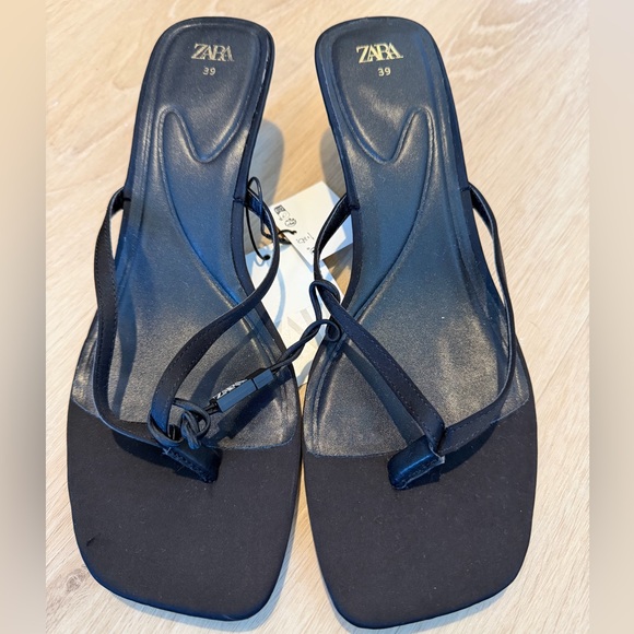 Zara Kitten Heel Sandals - Picture 2 of 6